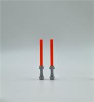 LEGO LIGHTSABERS TRANS NEON ORANGE FOR STAR WARS MINIFIGURE WEAPON (E6)