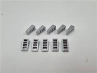LEGO Slope METALLIC SILVER 18 2x1x2/3 61409 X1O NEW (82)