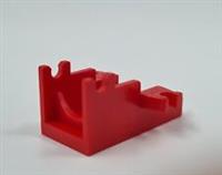 LEGO PIRATE CANNON RED BASE SIZE CASTLE 2X4X1 2527 6224366 NEW (E6)