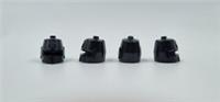 LEGO HELMET Knight BLACK Eye SLIT CASTLE 6349966 89520 NEW (J5)