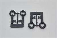 Lego Key on Sprue DB GREY 40236 40360 40359 NEW HARRY POTTER LOTR NEW X2 (J2)