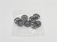 LEGO SPEED CHAMPION ALLOY WHEEL ACCESSORIES SILVER 18976 5/10 SPOKE NEW (E2)