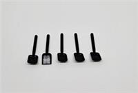 Lego SPADE SHOVEL 3837 minifigure Utensil BLACK CITY TRASH NEW X5 (C4)