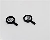 Lego Magnifying Glass CROSSHAIRS FOR GUN SCOPE MiniFigure Utensil NEW (L8)