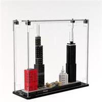 Display Case For LEGO Architecture Chicago 21033