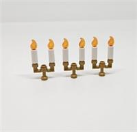 Lego Candelabra with Candle, Flame 73117 NEW X3 (K8)