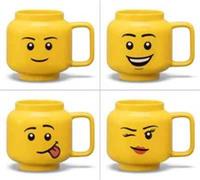 LEGO MINIFIGURE HEAD CERAMIC MUG 530ML - 5 DESIGNS TO CHOOSE FROM - BRAND NEW