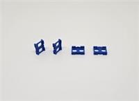 LEGO UTILITY BELT 6447551 27145 SUPER HEROES SOLDIER MINIFIGURE BLUE X4 NEW (K5)