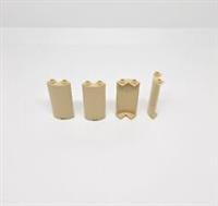 Lego 30987 Cylinder Panel 2x2x5 with Cutout TAN desert Egyptian HP X4 NEW (I2)
