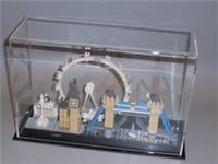 Clear Acrylic Display Case for LEGO Architecture London 21034 SOLID BUILD CASE