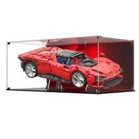BRICK IN IT Display Case and Stand For LEGO Technics Ferrari Daytona SP3 42143