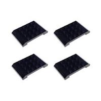 NEW LEGO Parts 4x Train Carriage Bus Roof Tile Wedge 4 x 6 x 2/3 Black 32739