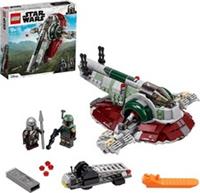 LEGO 75312 Star Wars Boba Fetts Starship Building Toy Disney blocks toy figure