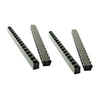 NEW LEGO Parts 4x 1x16 Brick 2465 Black Beam Train City Creator