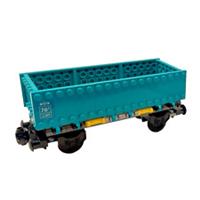 Made With LEGO Bricks Train Carriage Open Goods Freight Wagon Cargo 60336