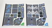 LEGO 76248 THE AVENGERS QUINJET SHEET 1+2 STICKER SHEET ONLY NEW (42)