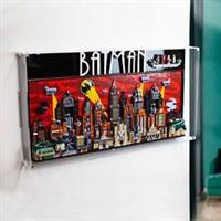 Acrylic Wall Display Case for the LEGO Batman: The Animated Series Gotham City