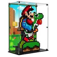 BRICK IN IT Display Case For LEGO Super Mario World Mario & Yoshi 71438