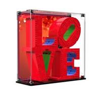 BRICK IN IT Display Case For LEGO Art LOVE 31214
