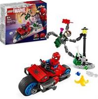 LEGO Marvel Motorcycle Chase 76275, condition new, damaged box