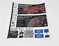 LEGO 42182 NASA apollo Vehicle (SHEET 1) STICKER SHEET ONLY NEW (42)