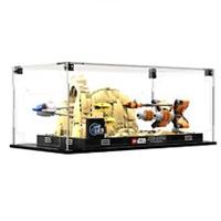 BRICK IN IT Display Case For LEGO Star Wars Mos Espa Podrace Diorama 75380