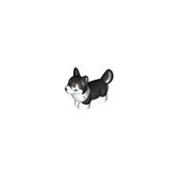 LEGO Corgi Dog White Black Puppy Cute Animal Minifigure NEW 2025