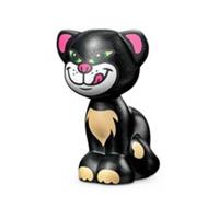LEGO Black Cat Lucifer with Grin and Tongue Out Animal Friends Elves NEW 2022