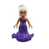 Lego Ursula Mini Doll Dark Purple Dress Disney Ariel Minifigure 43254 NEW 2024