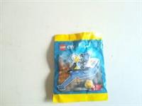 LEGO City Police Jet and Policeman Minifigure Paperbag 952307 NEW