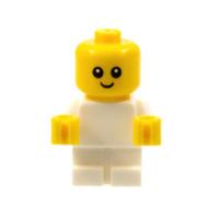LEGO Baby - White Body with Yellow Hands City Town Ninjago Cute Baby NEW
