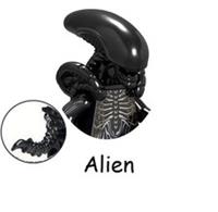 Brick Minifigure Horror Freddy Myers Alien Lector Pyramid Head Regan billy Art