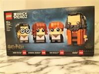 LEGO - HARRY POTTER BRICKHEADZ - 40495- HARRY, HERMIONE, RON, HAGRID - NEW