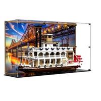 BRICK IN IT Display Case For LEGO Ideas River Steamboat 21356