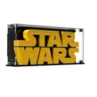 BRICK IN IT Display Case For LEGO Star Wars Brick-Built Star Wars Logo 75407