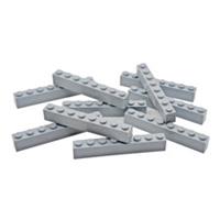 NEW LEGO Parts 10x 1x8 Brick Beam 3008 Light Bluish Grey Star Wars City Train