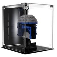 BRICK IN IT Display Case For LEGO Star Wars Jango Fett Helmet 75408