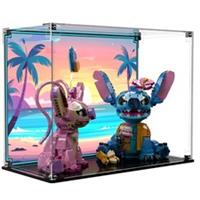BRICK IN IT Display Case For LEGO Disney Stitch & Angel 43249 / 43257