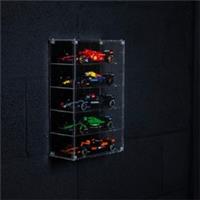 Premium Acrylic Display Case for LEGO F1 Speed Champions (5 cars)