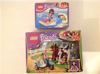 LEGO Friends Sets 41032 First Aid Jungle and 41000 Water Scooter Fun Both Sets