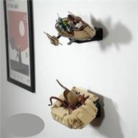 WALL MOUNT FOR SARLACC PIT AND DESERT SKIFF 75396