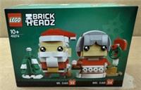 Lego BrickHeadz 40274 MR. CLAUS & MRS. CLAUS Xmas Seasonal #33, 34 New & Sealed