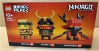 Lego BrickHeadz 40490 LLOYD, NYA AND DRAGON Ninjago 10 Years #146-8 New & Sealed