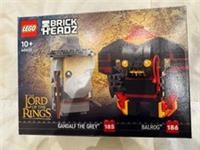Lego Lord of the rings brickheadz Gandalf the grey & balrog 40631