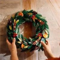 creative ikons Christmas wreath botanicals 10340 buildings blocks for kids