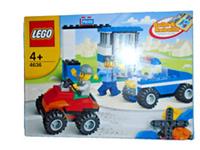 Lego Police Building Set 4636 Build Cars Vehicles With 2 Figures Box Imperf