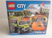 Lego City 60120 Volcano Starter Set with 4 Mini Figures New Boxed Set Age 5-12