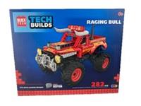 BLOCKTECH Raging Bull 282 Piece Lego Block Compatible - With Pull Back Motor