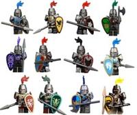 MOC LEGO Armored Knights 8+pcs Sword, Shield, Custom Minifig - BUNDLE AND SAVE!