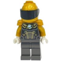 LEGO Gold Spaceman Captain Minifigure 60434 City Space Astronaut NEW
